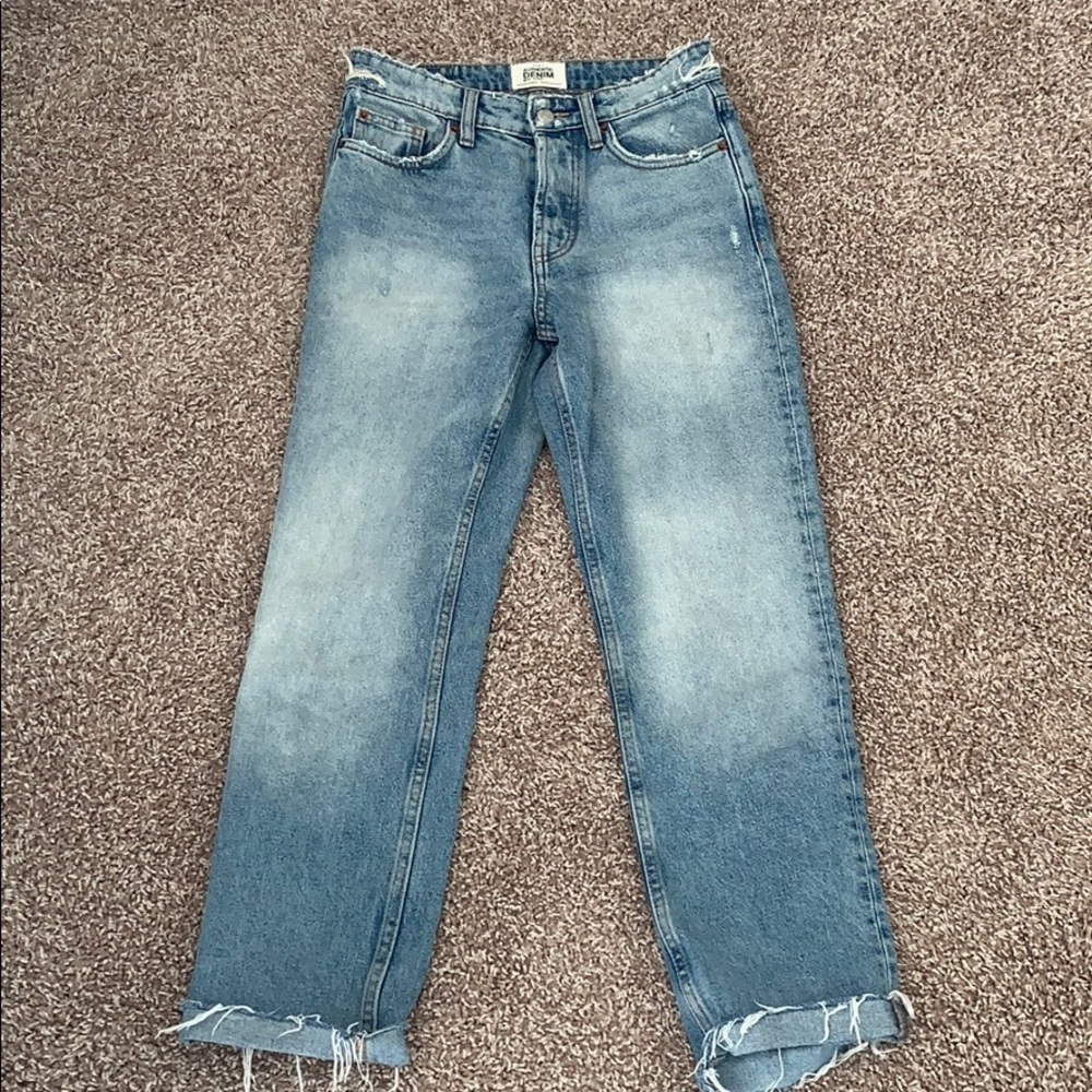 Zara TRF Mom Denim Jeans